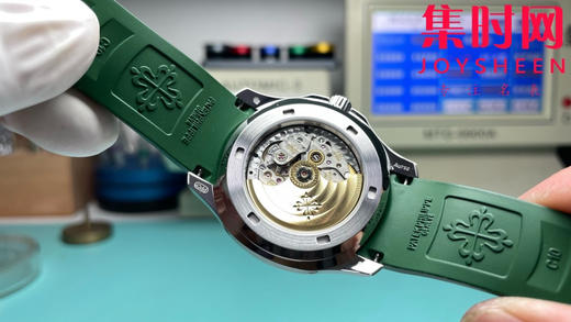 PP百达翡丽 分3K手雷5261R-001 新款笑脸对版原装到货！胶带对版原装，摆轮位置对版原装可调！扣升级对版原装！V2升级版！ 商品图5