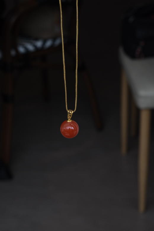 【南红路路通吊坠】   f011 商品图1