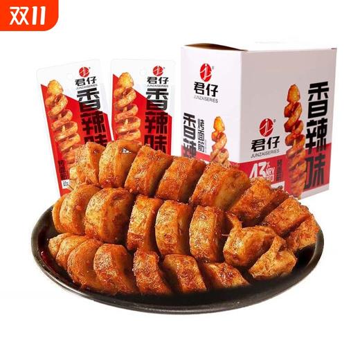 君仔 Q弹烤面筋 香辣味 25g/小袋 商品图0