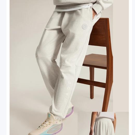 李宁男子2025春季束脚宽松卫裤运动裤AKLV023-4 商品图0