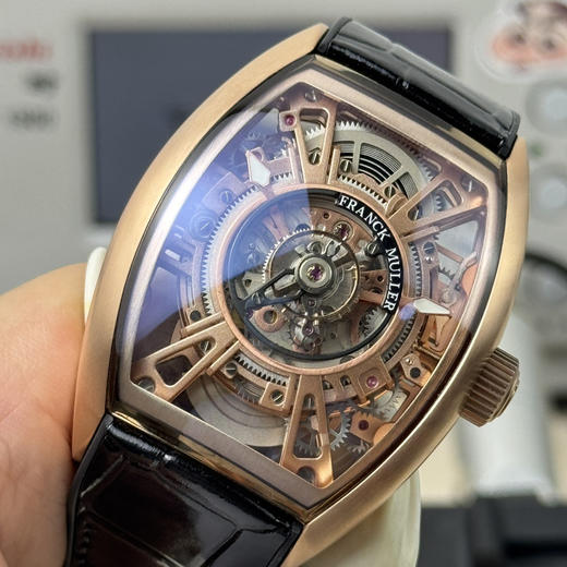 Noob official➕出品
『新表』Franck Muller 法穆兰  推出 Grand Central Tourbillon 中置陀飞轮腕表采用的是定制版的陀飞轮机芯做工精良 打磨精细❕❕❕ 商品图4