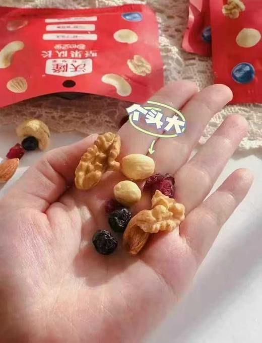 【团购特惠】沃隆每日坚果成人版，享受生活，六款干果混合，醇香坚果，酸甜果干，配精美礼袋。 商品图5