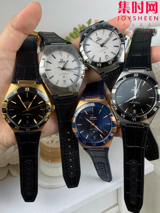 欧米茄 VS第五代星座系列 曼哈顿星座 熊猫绸缎面 男士腕表 丹东8900一体机 商品图9