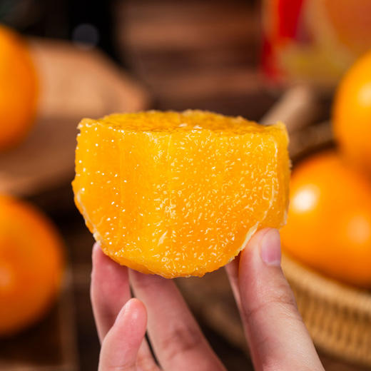 【"秋冬果汁炸弹" 皮薄如蝉翼 无籽无渣】四川爱媛38号果冻橙 净重4.5斤-8斤装中大果 升级套袋果 商品图6