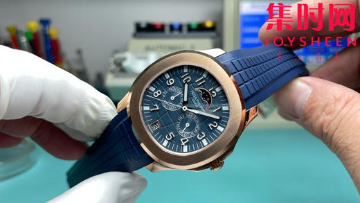 PP百达翡丽 分3K手雷5261R-001 新款笑脸对版原装到货！胶带对版原装，摆轮位置对版原装可调！扣升级对版原装！V2升级版！ 商品图2