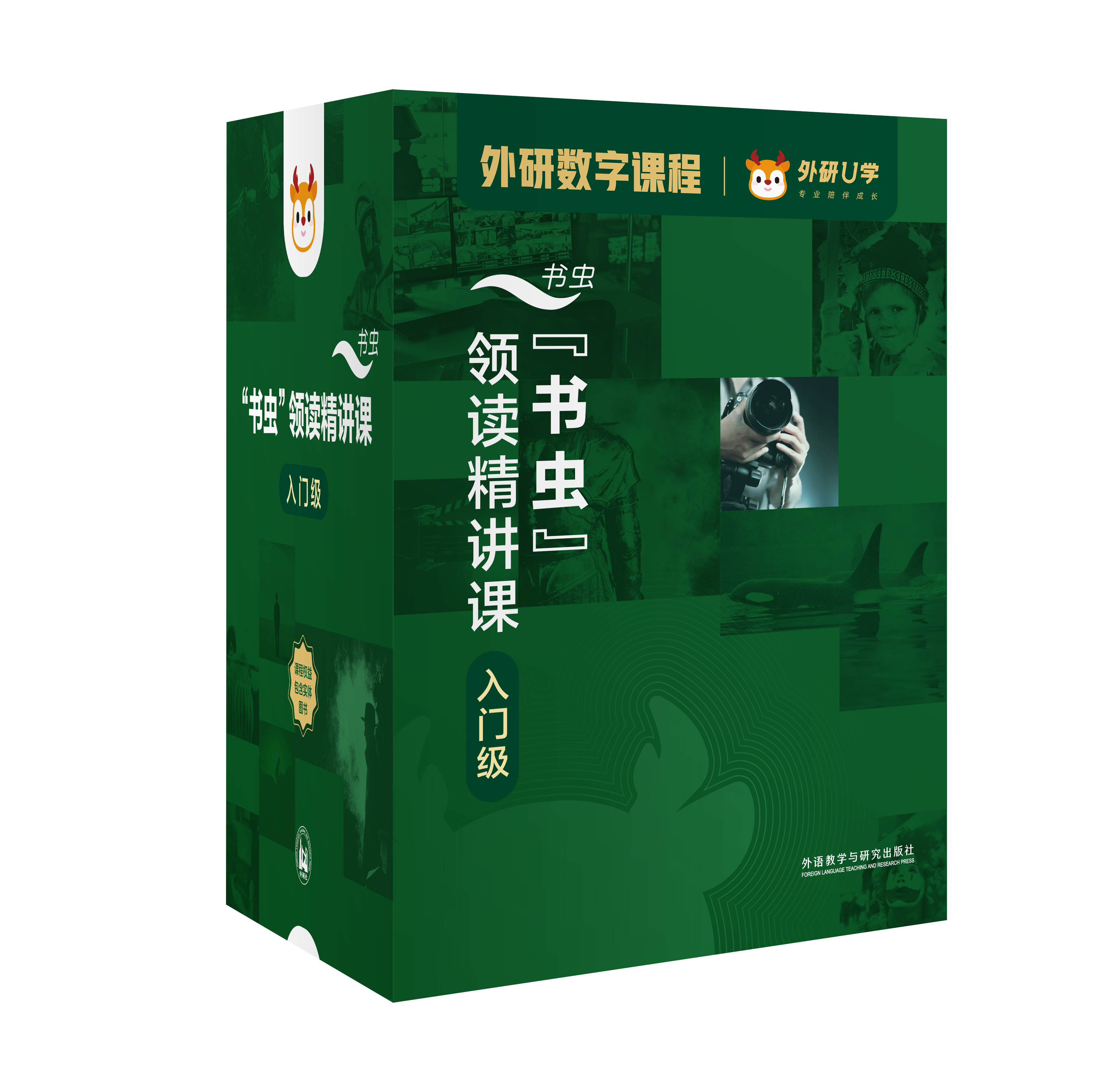 “书虫”领读精讲课入门级