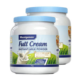 【2罐双十一活动价】澳大利亚美可卓全脂奶粉1000g/120128 全家营养奶奶香浓郁