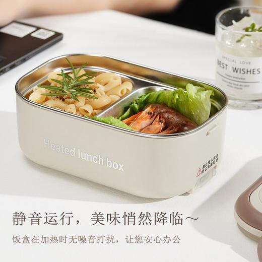 【插电即热❗️免注水电热饭盒】选用食品用好材质「守护您的饮食安全」密封性强，菜肴汁水不洒漏，便携式上班族宿舍学生，便当盒免注水加热保温饭盒L 商品图2