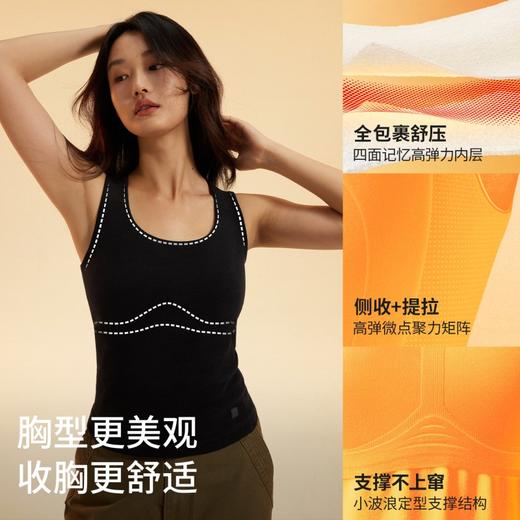 半练U领摇粒绒背心TB006 商品图3