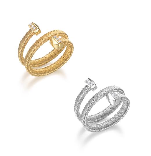 iKiCo光影缠绕三层戒指 商品图0