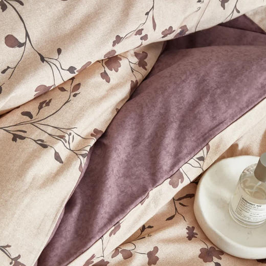 【下单7天内发】由米秋冬御岚系列全棉磨毛四件套|换季用它暖和舒适、睡过会上瘾|床单床笠可选 商品图2