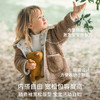 【宝宝服饰】嫚熙童装儿童羊羔绒外套宝宝秋冬夹棉保暖加厚男女童中长款棉服 商品缩略图3