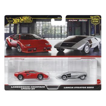 风火轮（HOT WHEELS）风火轮（随机1款）男孩赛车玩具合金-风火轮藏家挚爱两辆装HBL96 商品图1