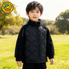 G.DUCKKIDS小黄鸭校服神器男童女童冬季儿童内穿棉衣加厚保暖奥粒绒棉服外套90-160 商品缩略图3