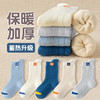 超值五双装【毛圈内里！蓄热保暖】软糯好舒服，冬季加厚毛圈袜中大童加绒毛巾袜男女童秋冬保暖棉袜。rc 商品缩略图11