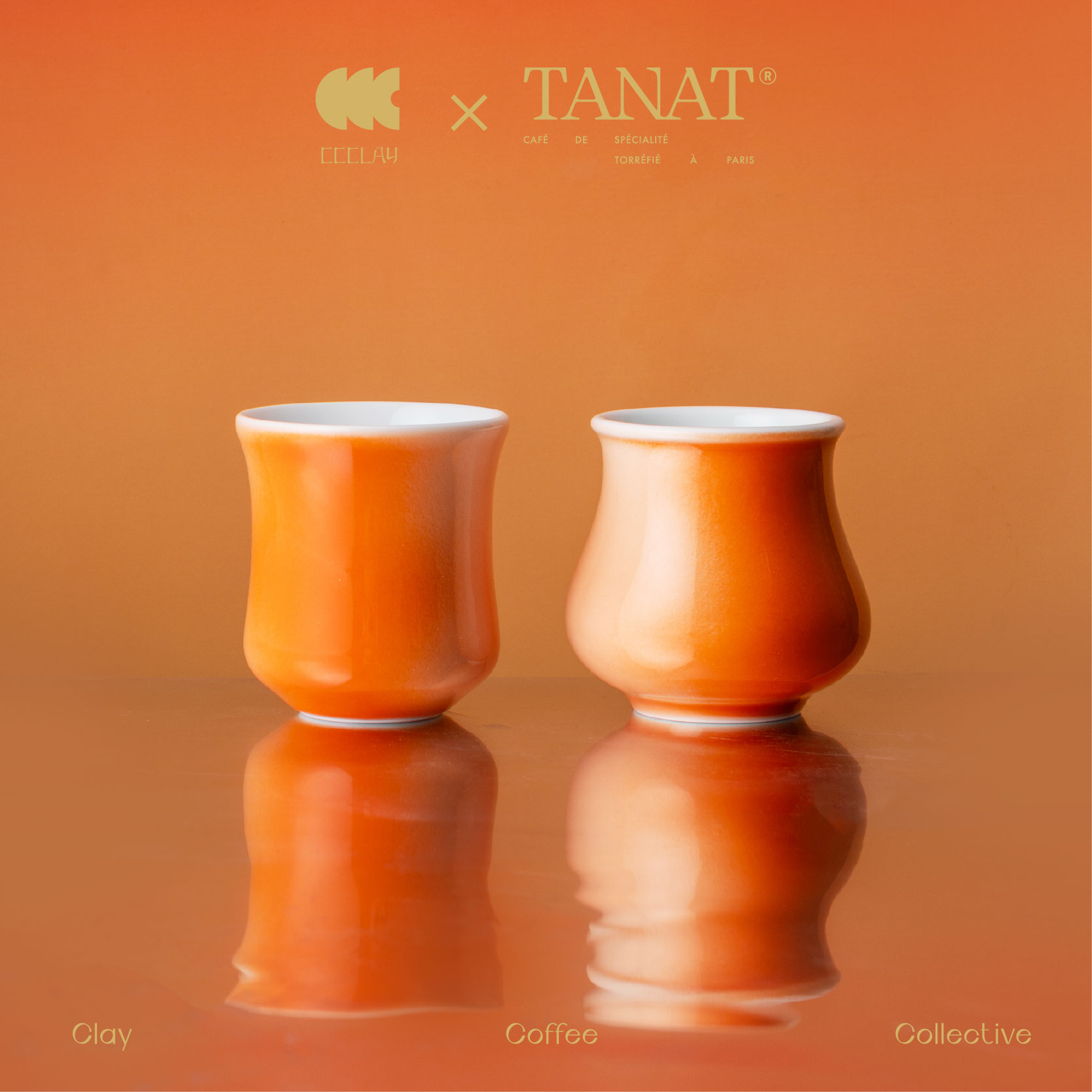 CCCLAY  城市咖啡馆系列 联名TANAT&CCC  咖啡品鉴杯 ccc咖啡杯