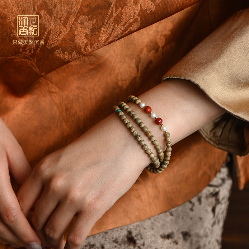 天然达拉干沉香/4.7mm*106颗/SP8430