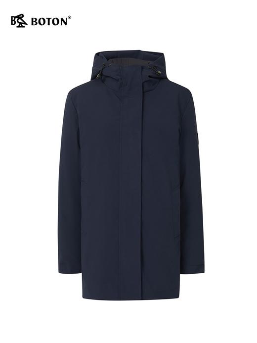 波顿女士秋冬合身连帽省心一衣三穿三合一易打理保暖羽绒服LC756523 商品图5