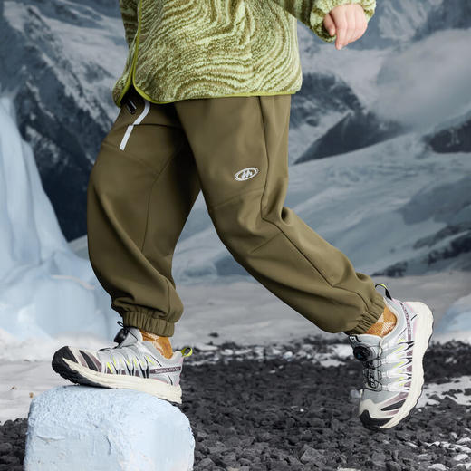 【MQD】冬季男大童户外露营登山休闲裤 商品图4