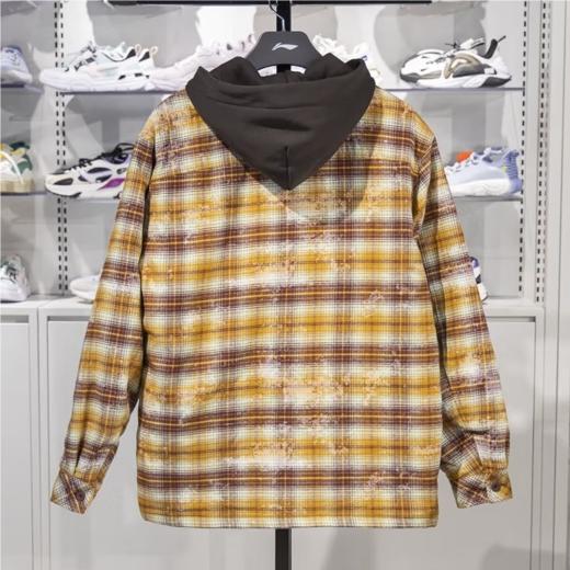 李宁男子2025春季秋休闲连帽夹克外套AFMV001-1 商品图1