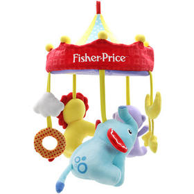 费雪（Fisher-Price）安抚床铃婴儿床挂件新生儿八音盒摇篮曲安抚幼儿童生日礼物礼品