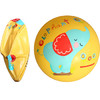 费雪（Fisher-Price）儿童玩具球 宝宝小皮球拍拍球22cm(黄色 赠打气筒)生日礼物礼品 商品缩略图1