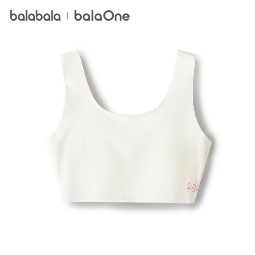 【balaOne】巴拉巴拉女童内衣发育期防走光防凸点儿童小背心文胸 商品图4