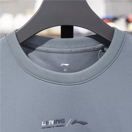 李宁男子2025套头运动卫衣AWDV119-10 商品图2