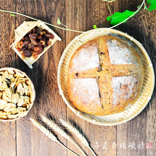 耘珂全麦杂粮硬欧欧包面包系列  多谷物、姜黄肉桂、蓝莓桑葚、红枣桂圆、全麦黑巧克力、全麦核桃提子硬欧，南瓜板栗、黄精玫瑰面包，奇亚籽小法棍、全麦吐司、全谷物贝果  代餐饱腹现做现发【京东空运】 商品图11