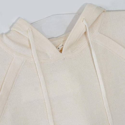 VIVIAN LIU薇薇安刘 R2356301 秋女装连帽插肩直筒长袖毛衫卫衣 商品图2