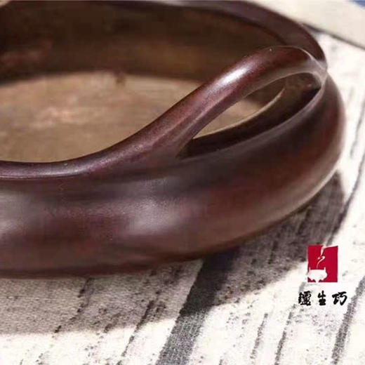 陈巧生制带座桥耳三足乳炉 彦岐炉宣德炉香薰炉铜炉礼品 商品图1