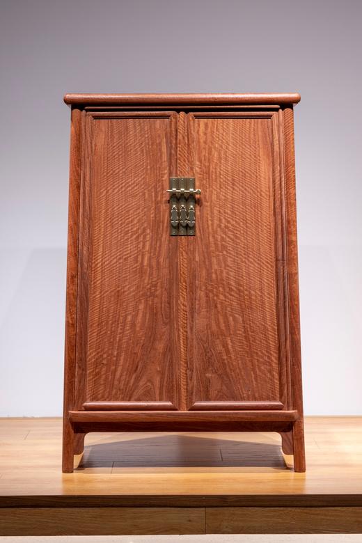 红桥红  家具严选  缅甸花梨（大果紫檀）【 125 明式素面 小圆角柜】 商品图0