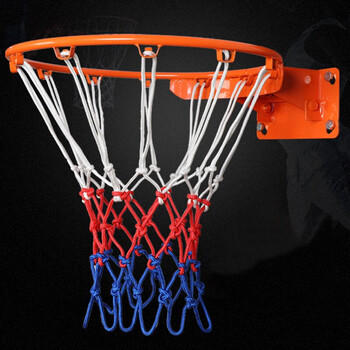 华诗孟篮球网室内外加粗比赛球网标准篮球框12孔两个装儿童节礼物 商品图7