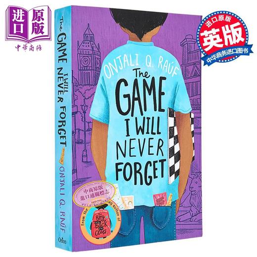 【中商原版】我永远不会忘记的比赛 The Game I Will Never Forget 英文原版 Onjali Q Rauf 象棋神童 商品图0