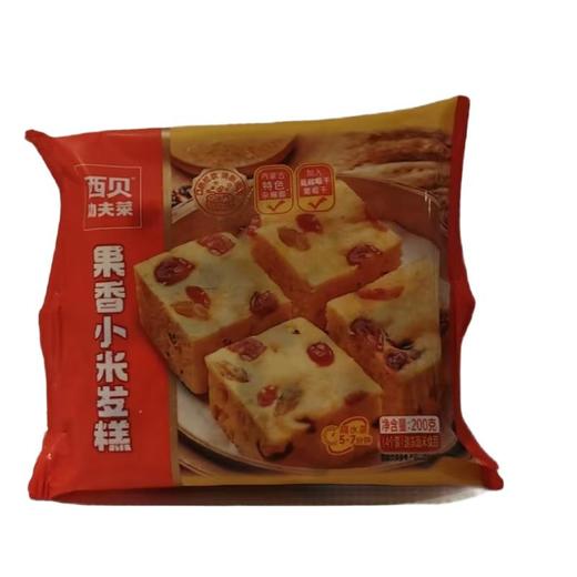 西贝功夫菜 果香小米发糕200g/包 商品图0