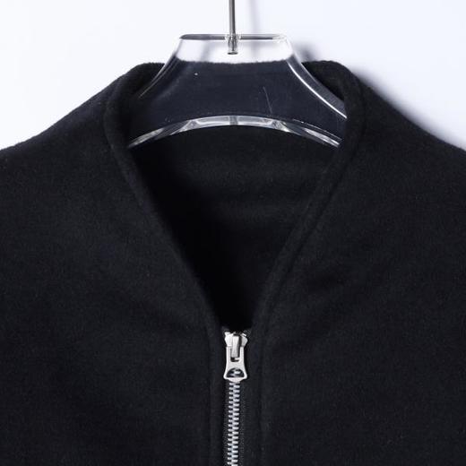 SDSA秋冬新款痞帅男装美式休闲纯色拉链V领卫衣百搭简约开衫外套 商品图1