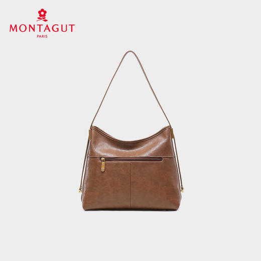 梦特娇女士时尚休闲单肩包腋下包通勤大容量手提包 商品图2