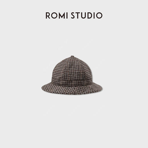 ROMI STUDIO“复古英伦”100%羊毛硬挺圆顶侦探渔夫帽 RWCWP36701 商品图2