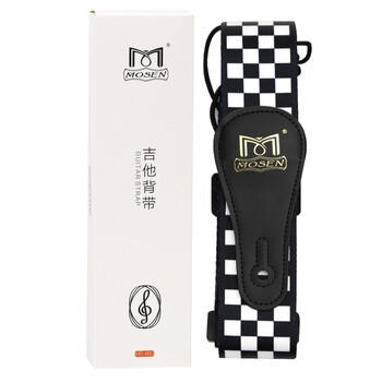 莫森（MOSEN）MBD01皮头加厚棉制耐用民谣吉他背带电吉他贝司木吉他背带 商品图5