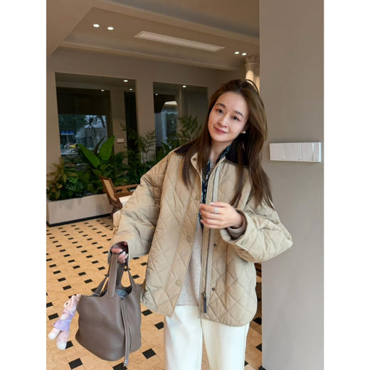 2510404   max 菱格棉服 日本塔夫绸 商品图1