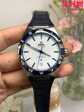 欧米茄 VS第五代星座系列 曼哈顿星座 白盘蓝针 男士腕表 丹东8900一体机