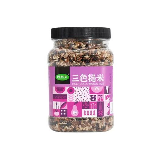 【双十一爆品】1F【陽湖禾】民时汇 三色糙米 800g 商品图0