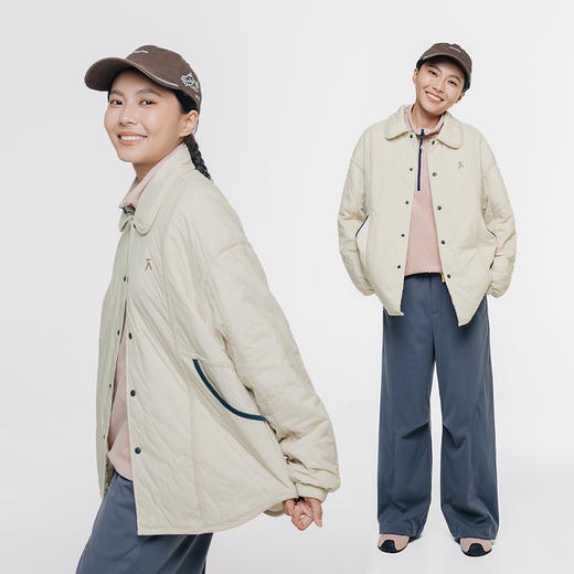 【品牌特惠】ACMEITEM爱棵米女士夹棉衬衫GAG2070522G 商品图2