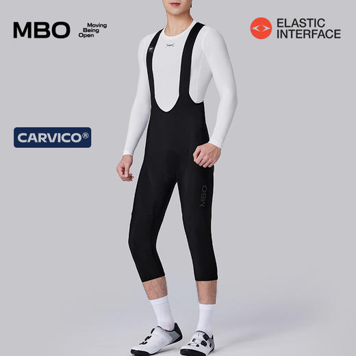 MBO CARVICO®男子意式双核抓绒背带骑行七分裤 双箭头 T367(经销商专拍链接，非经销商拍单不发货) 商品图1