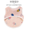 9i9婴儿肚兜纯棉纱布护肚围新生儿半背衣宝宝防着凉睡袋0-1岁 商品缩略图6
