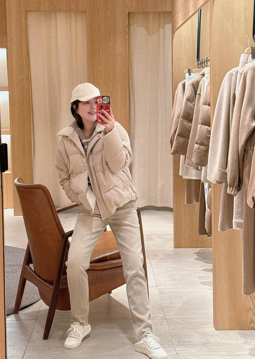 【高品质私服】【IC丝驼绒羽绒大衣羽绒服】柔软挺括富有光泽，绒面细腻，白鹅绒 | 绒朵大 | 蓬松饱满N1504-CC【无标出货 介意慎拍】 商品图1