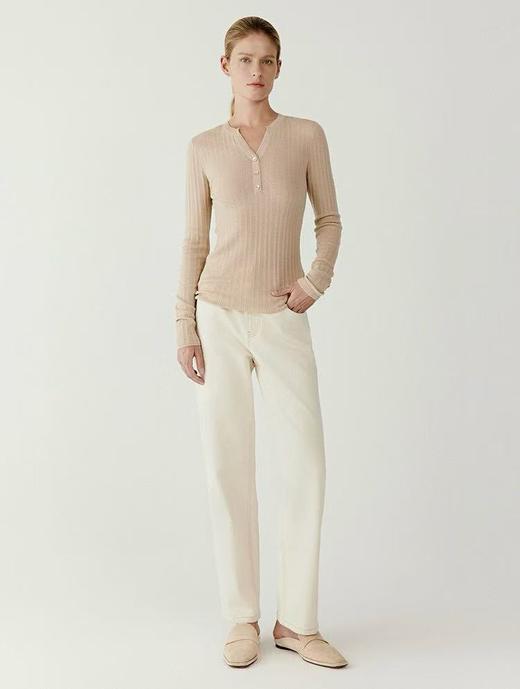 高品质款！小禾家100羊毛针织亨利衫！ 商品图2