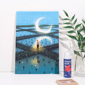 TOI图益潮玩拼图配件胶水生日礼物瓶装 120ml胶水