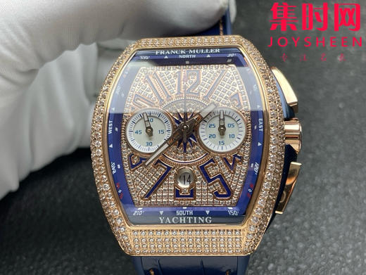 新款法穆兰 法兰克穆勒满天星 FM Vanguard Yachting V45游艇计时系列 V45计时款 男士腕表 商品图2