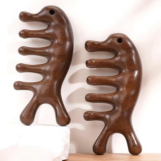 馨宜优品原木经络按摩梳（250951） 商品图2